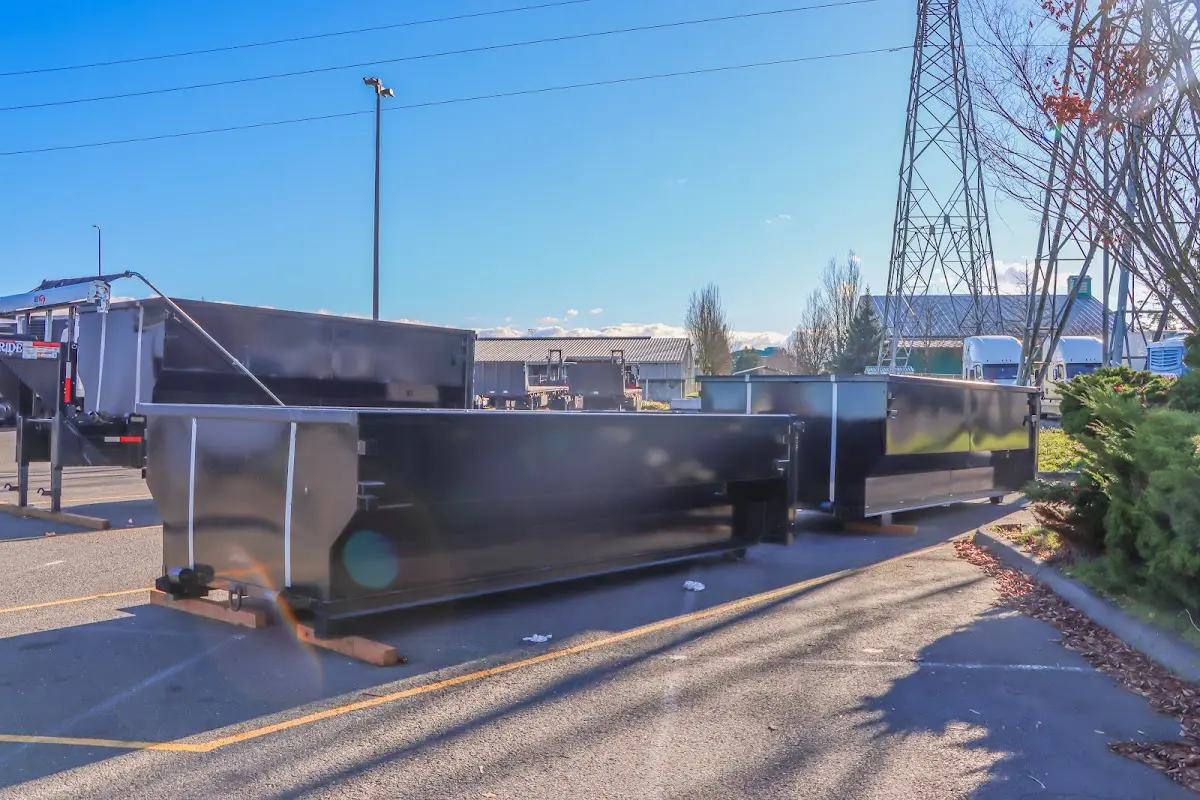 Professional dumpster rental and junk removal service in Black Jack